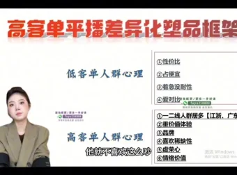 抖音直播带货运营型主播必修课：自然流+付费打法