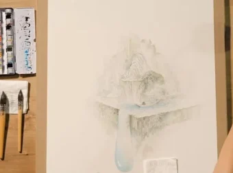 零基础水彩绘画入门：43节视频课从工具到创作