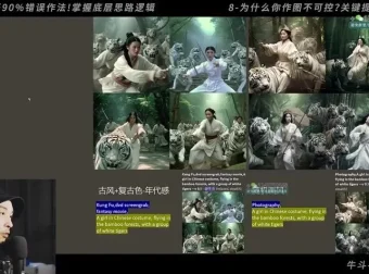 AI绘画全能班：55节StableDiffusion+Midjourney实战课