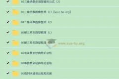 赵礼显高中数学零基础冲刺百分专题课