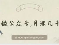 新手做公众号月涨几千粉：简单方法与变现思路分享