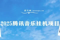 腾讯音乐挂机项目：全网独家技术，全新玩法轻松月入