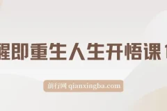 《觉醒即重生：人生开悟课15集》