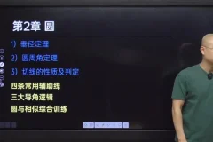 马哥初三数学中考冲刺课程：重难点突破与系统学习