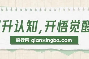 人生成长指南：掌握底层逻辑、生财之道与全脑思维模式