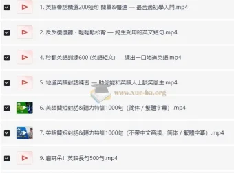 英语高效磨耳朵课程【初级 – 高级】