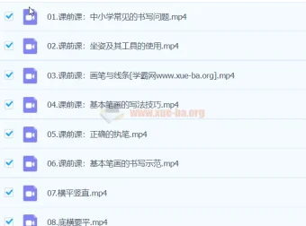 李伟书法幼小思维书写精品课