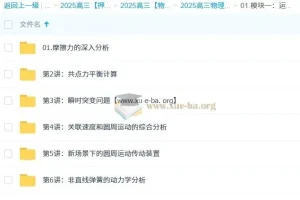 2025高三高考物理林琬晴考前冲分营