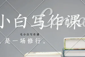 毛小白写作课