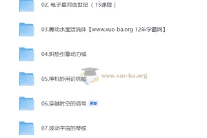 学而思科技博物9大主题课程（适合1 – 6年级）