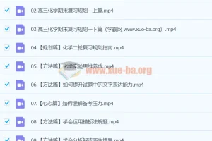 2024高三高考化学钟啸二轮寒假班