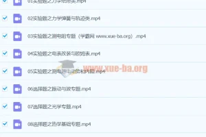 高三高考赵星义物理A+寒假班