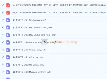 五年级英语（新概念英语一册23 – 46）课程 – 杨雅静