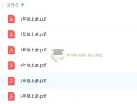 2025年秋季小学语文1 – 6年级课堂笔记