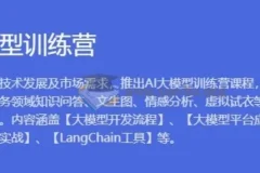 AI大模型训练营1期
