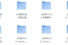 OpenGL 超级套餐全栈专题课程