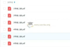 2025年秋季小学语文1 – 6年级课堂笔记
