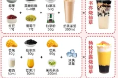 奶茶最新配方及奶茶店开店教程资料（含书亦烧仙草配方）