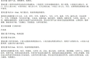 《各类养生酒配方大全》