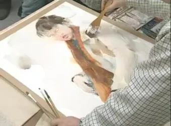 关维兴水彩人物绘画教程：头像与半身像3讲