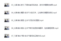 《DeepSeek、GPT、OpenAI提示词官方课程》