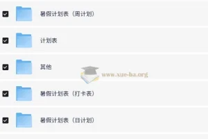 小学暑假计划模板合集