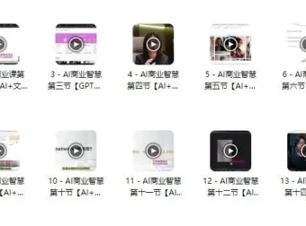 AI商业智慧：涵盖文案、PPT、图像与视频应用