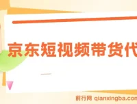 京东带货代运营：年初翻身逆袭项目，小白轻松上手月入8000+