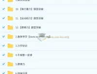 杨萌初二物理培训班（春上·全国版·A+）