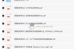 雪梨老师小学英语学习资料合集