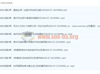 手机摄影技巧：零基础学会用手机拍出极致风光大片