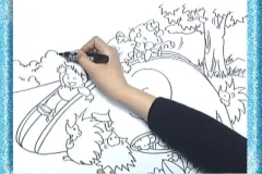 儿童创意美术100课：系统教学视频全集