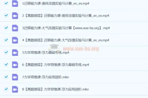 杨萌初二物理寒春班课程