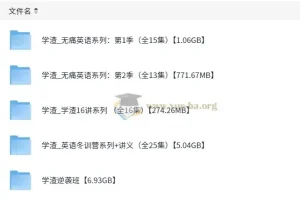 钟平学渣英语逆袭系列课程