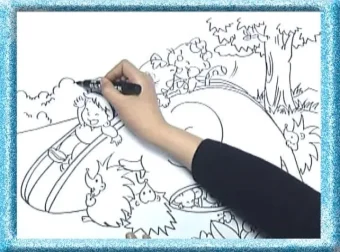 儿童创意美术100课：系统教学视频全集