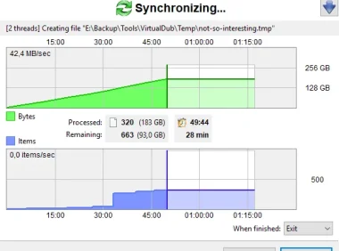 FreeFileSync – 文件夹比较与同步软件