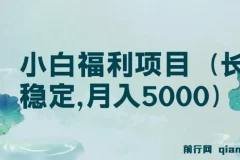 搏金汇第26课：小白福利长久稳定项目