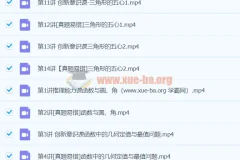 2024初三中考数学许润博秋季下课程