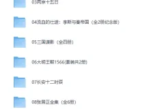 《十部历史权谋经典书单推荐合集》（看透人性与权力博弈的必读佳作）