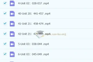 大学英语《恋练有词》“跟我背”带背视频