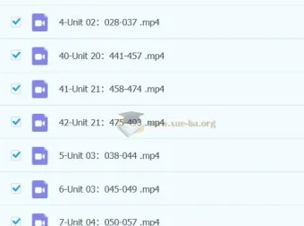 大学英语《恋练有词》“跟我背”带背视频