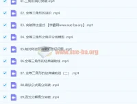 李琪初二数学秋季班（北师大版）