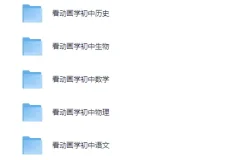 初中物理化学动画学习资源，助力孩子学习