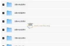 小学、初中、高中全套教材资源合集