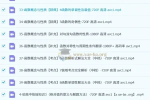 一数高中数学基础合集及使用方法