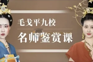毛戈平九校名师鉴赏课
