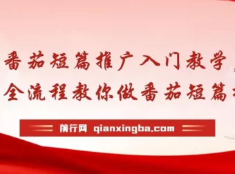 番茄短篇推广入门全流程教学