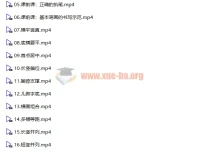 李伟幼小思维书写精品课