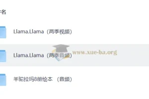 少儿情绪管理启蒙动画《羊驼拉玛 Llama Llama》1 – 2 季视频与音频资源
