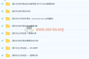 飞飞讲英语：9次课攻破初二完形填空